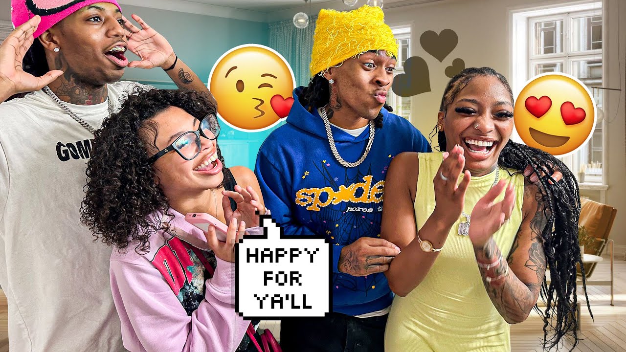 SURPRISING HER with a KISS...🥵
