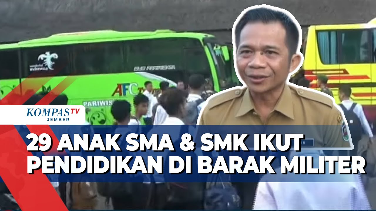 29 Pelajar SMA/SMK dari Jawa Barat Ikut Pendidikan Barak Militer, Ini Tujuannya!