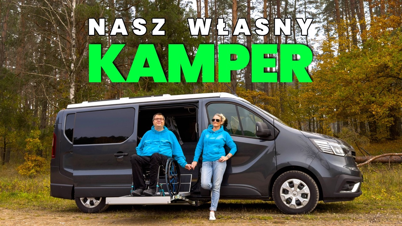 JEDYNY TAKI KAMPER! 🚐 Dostosowany kamper dla osoby na wózku ♿