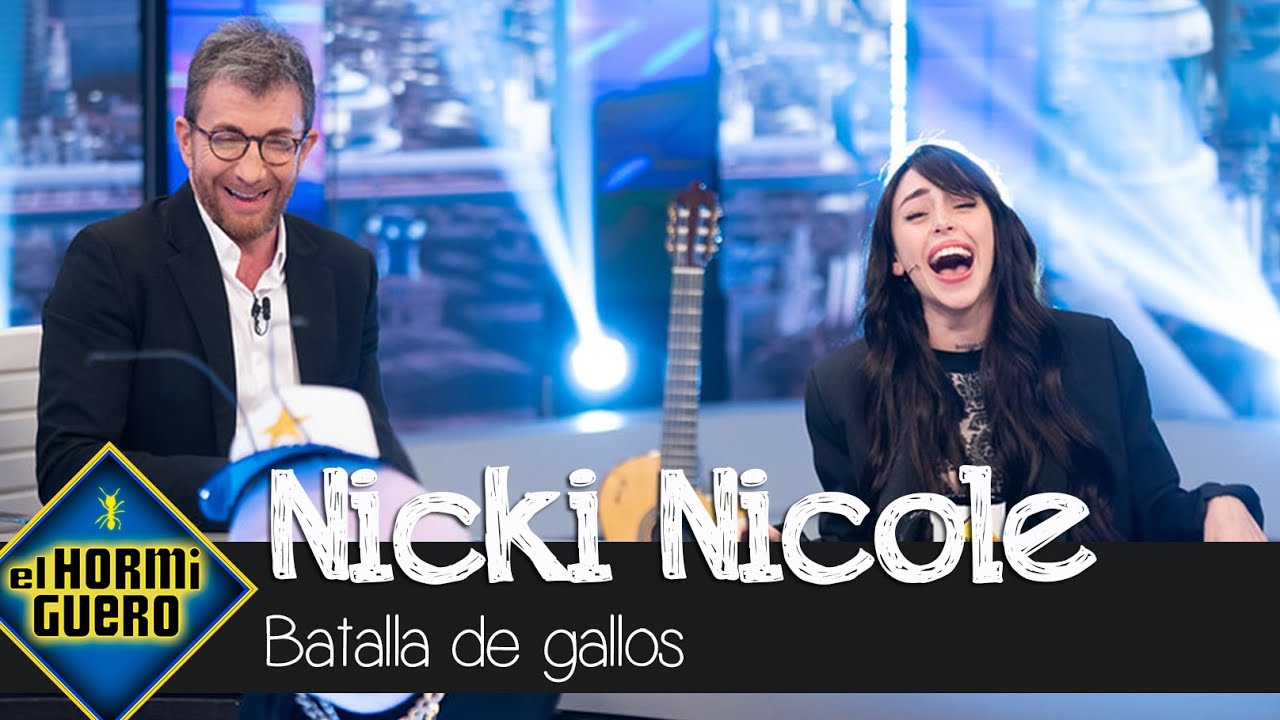 Nicki Nicole vs. Pablo Motos: la batalla de 'freestyle' nunca vista - El Hormiguero