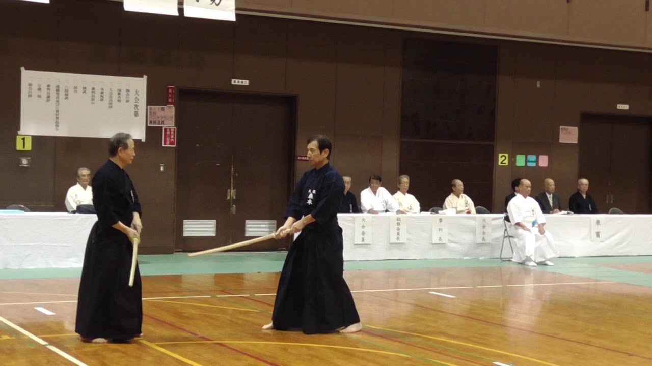 2017 第58回全国杖道大会　演武：神道流剣術