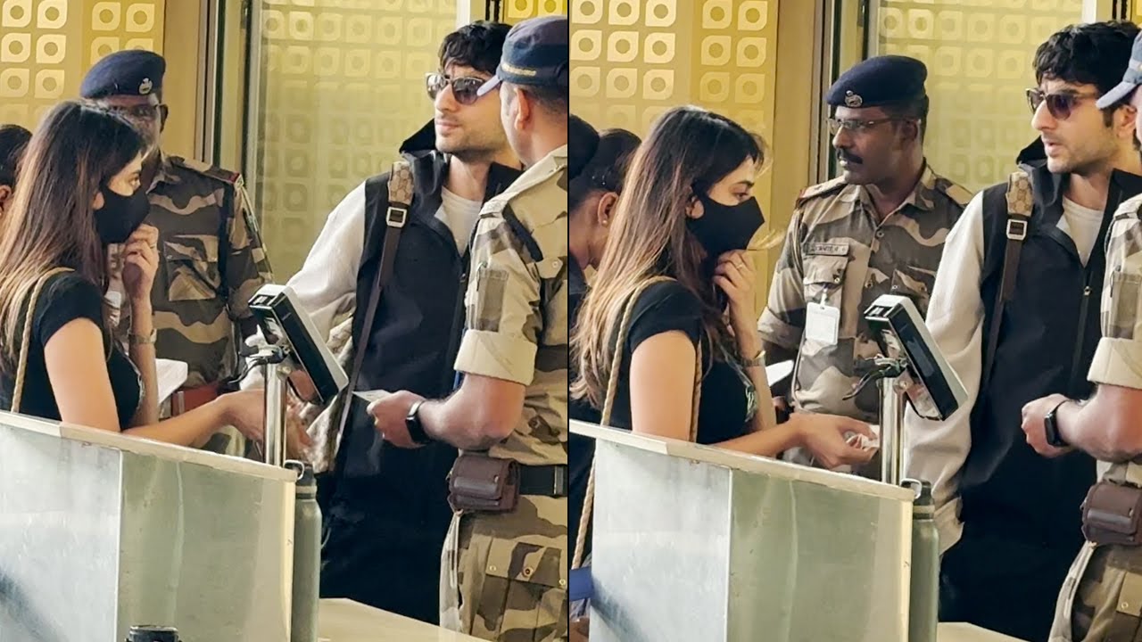 Palak Tiwari With Love Ibrahim Ali Khan Flying From Mumbai Spotted At Airport | MS shorts