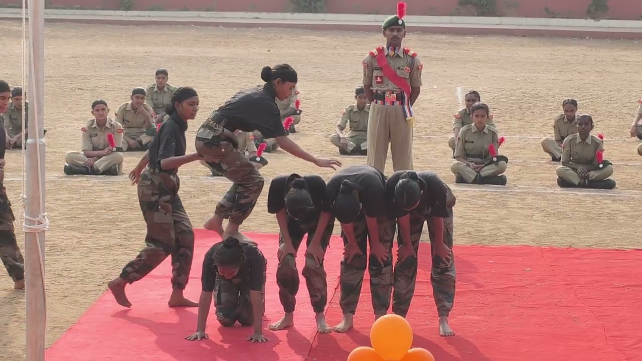 Dahegam arts and  commerce college ncc girls program (26 january 2026)