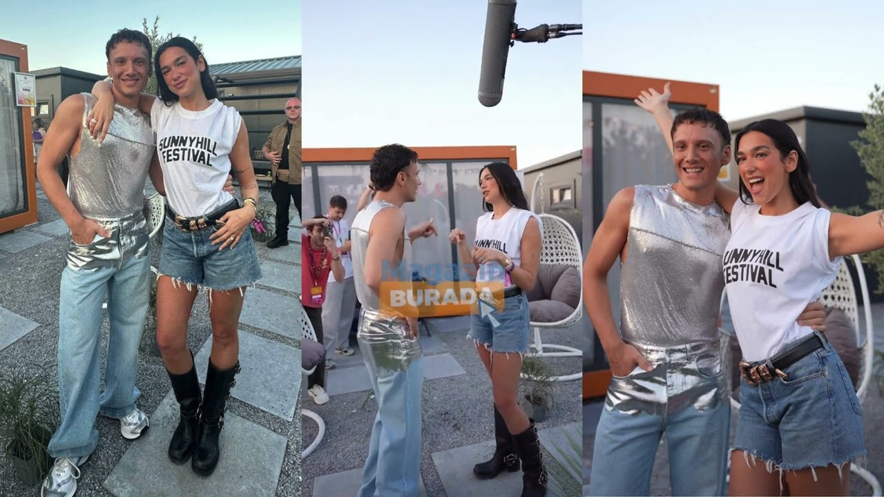 Edis ve Dua Lipa bir araya geldi!