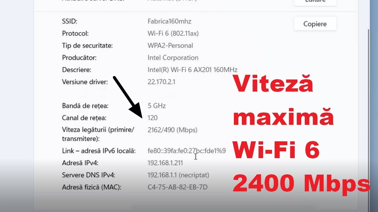 Cum atingi 2400 Mbps pe Wi-Fi