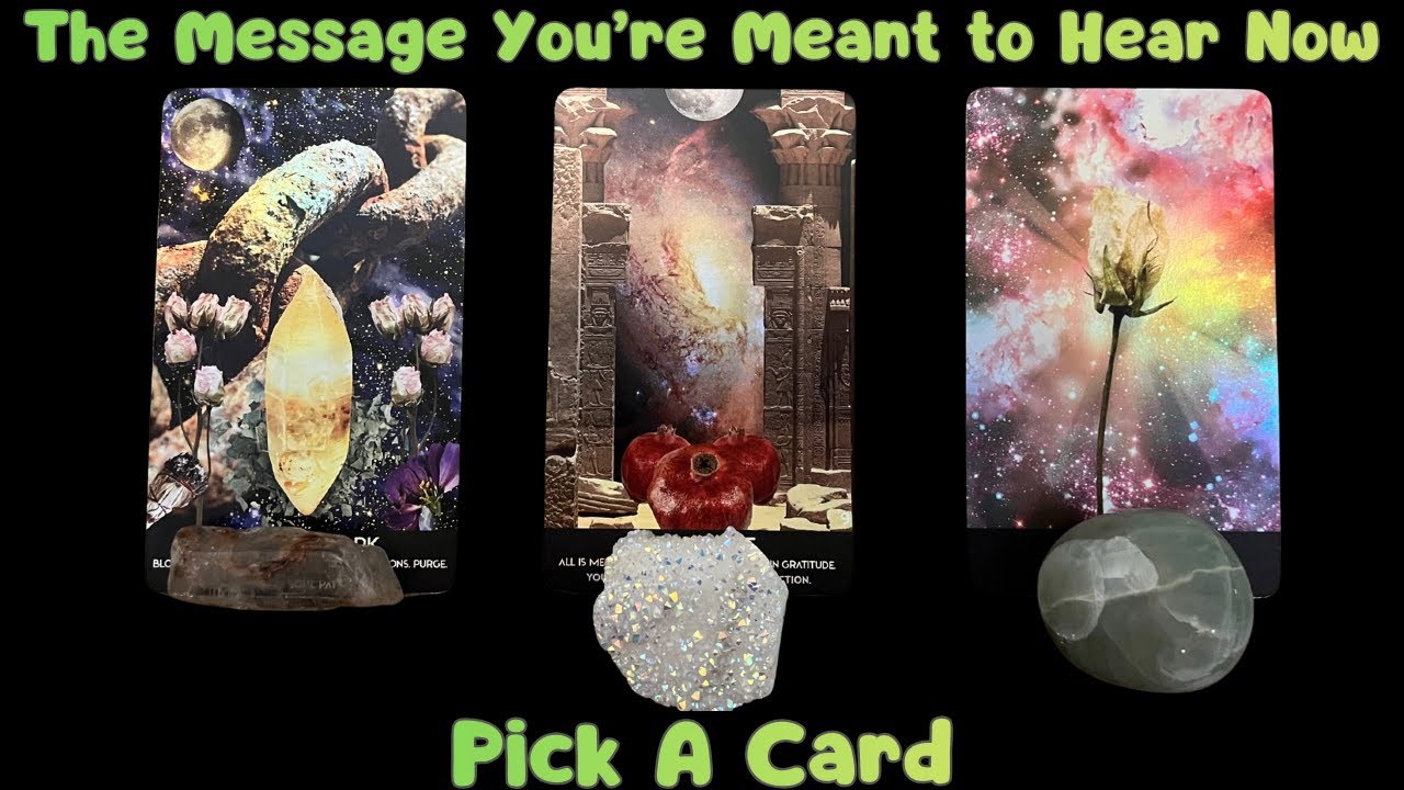 A Random Message - Pick A Card