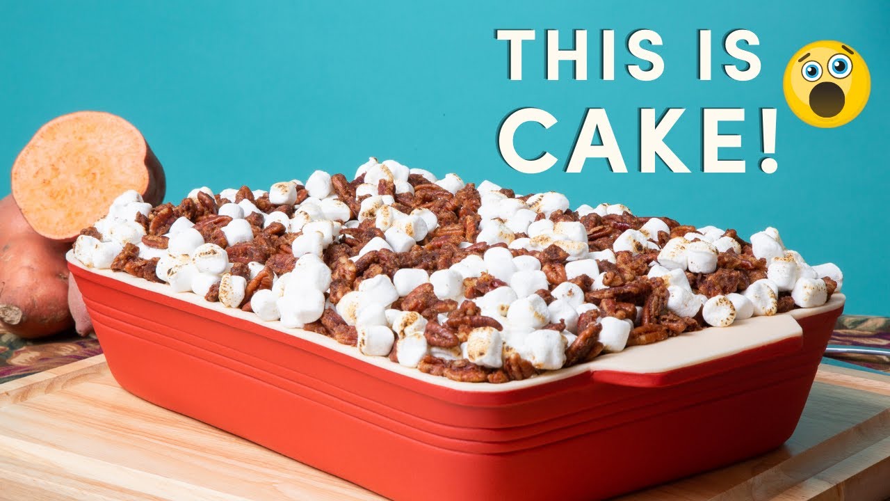 Sweet Potato Casserole CAKE! | Christmas Cake Ideas 2021 | How To Cake It Step By Step