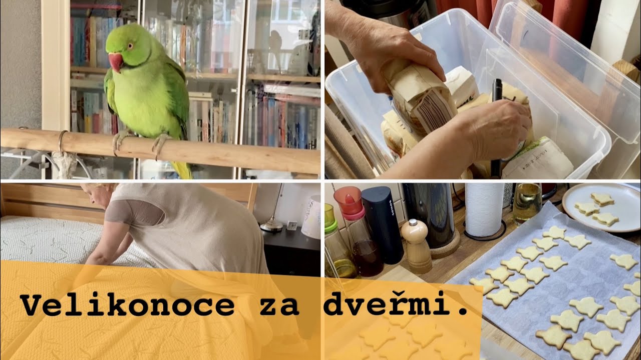 Vlog-nové chrániče matrace, velikonoční pečení…