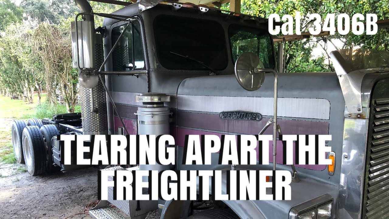 Teardown Of The Freightliner (finding out what's wrong with the engine)