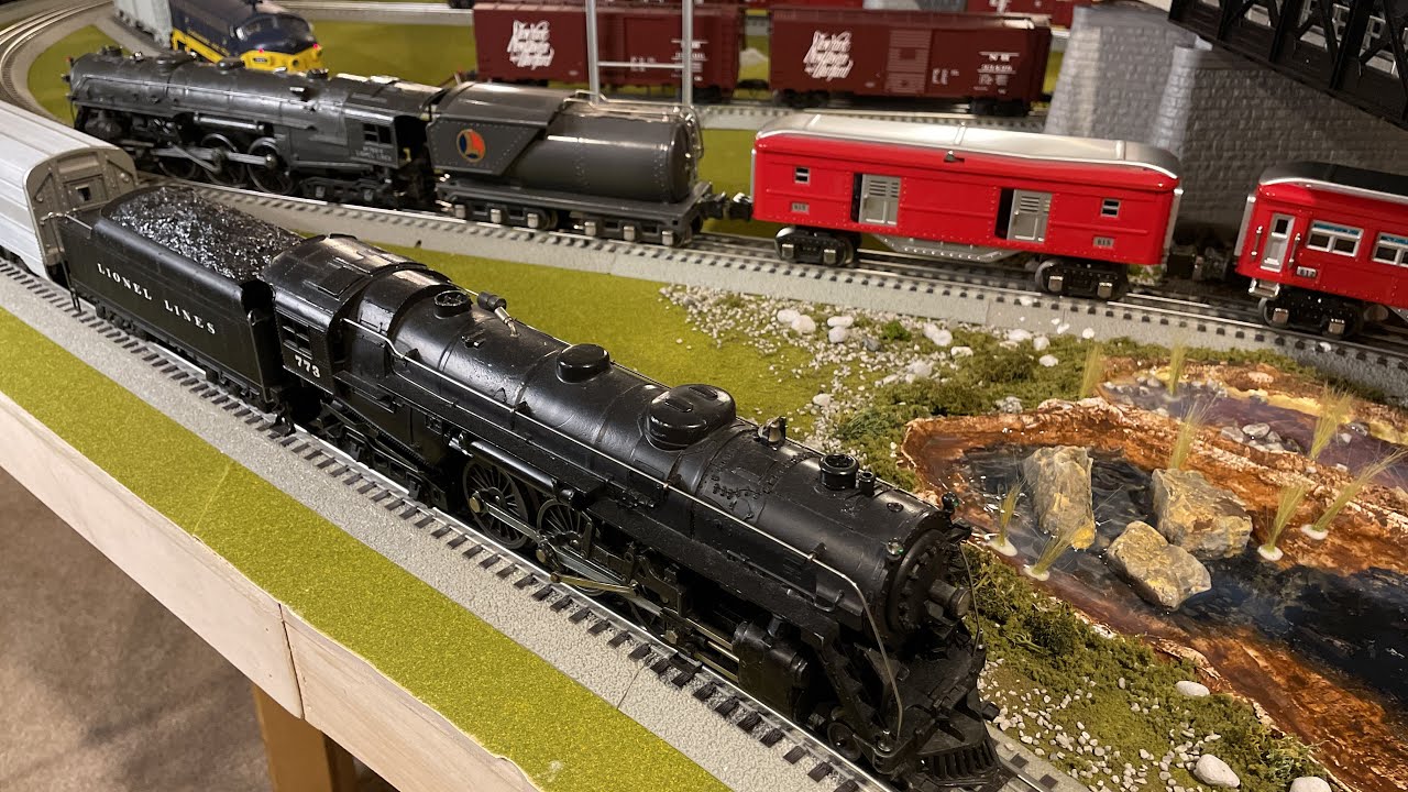 O Gauge Lionel Pre/Post War Hudson Run Session!