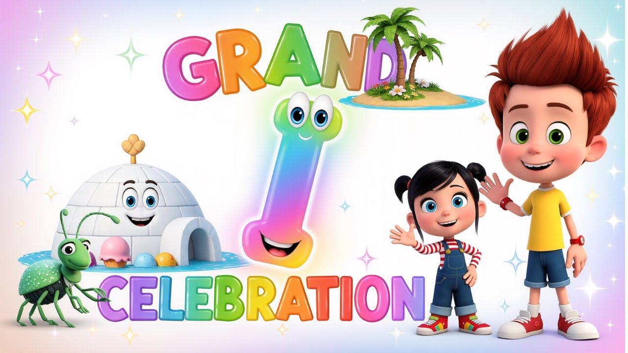 Tiny & Wily Alphabet Adventure  I, I, I — Imagine with Me!, GRAND I CELEBRATION