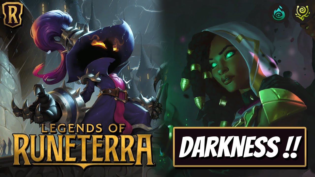 KEKUATAN DARKNESS DARI VEIGAR DAN SENNA !! Legends of Runeterra (Indonesia)