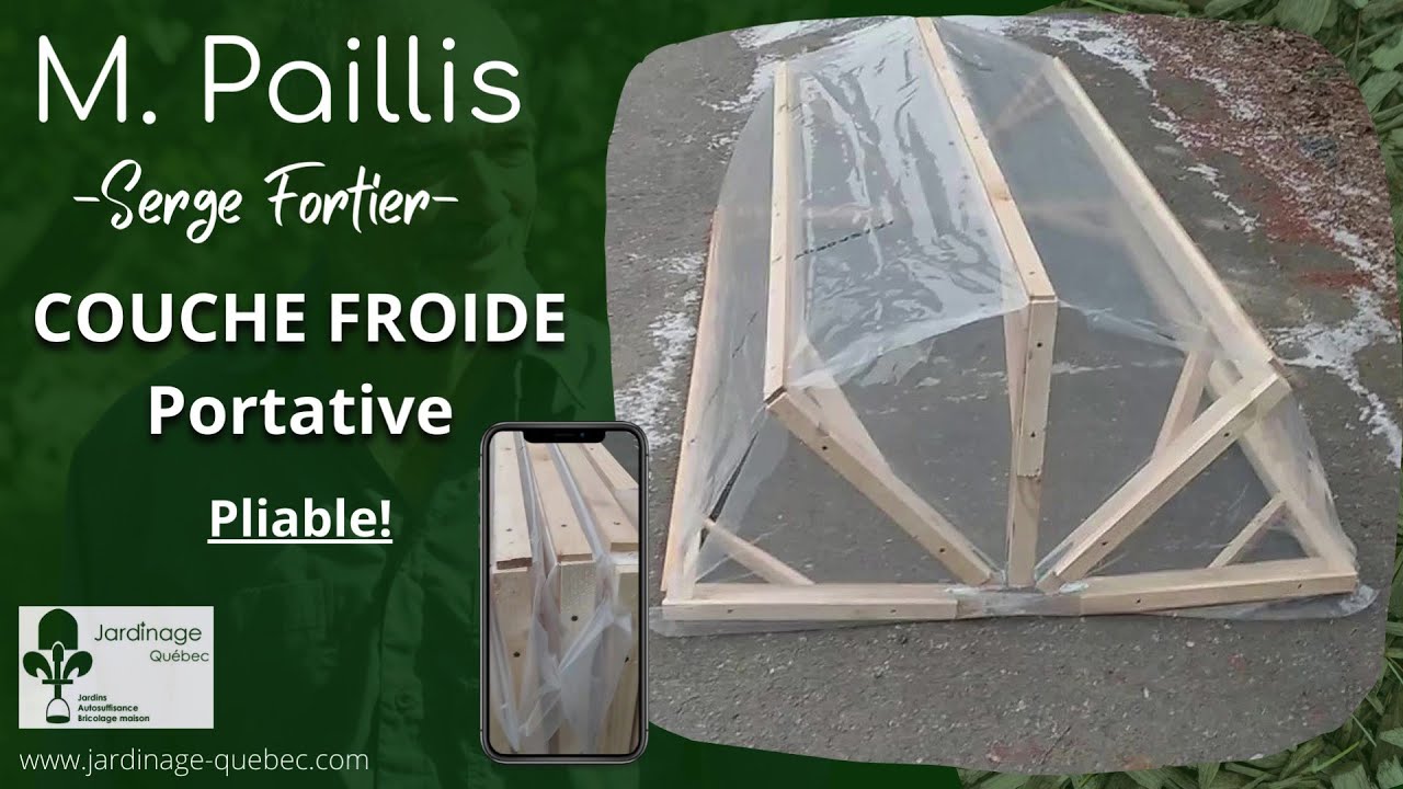 COUCHE FROIDE PORTATIVE PLIABLE - PAR SERGE FORTIER