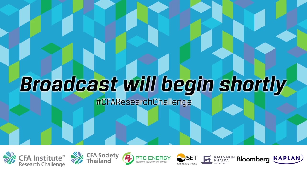 2020-2021 CFA Institute Research Challenge in Thailand Final Round