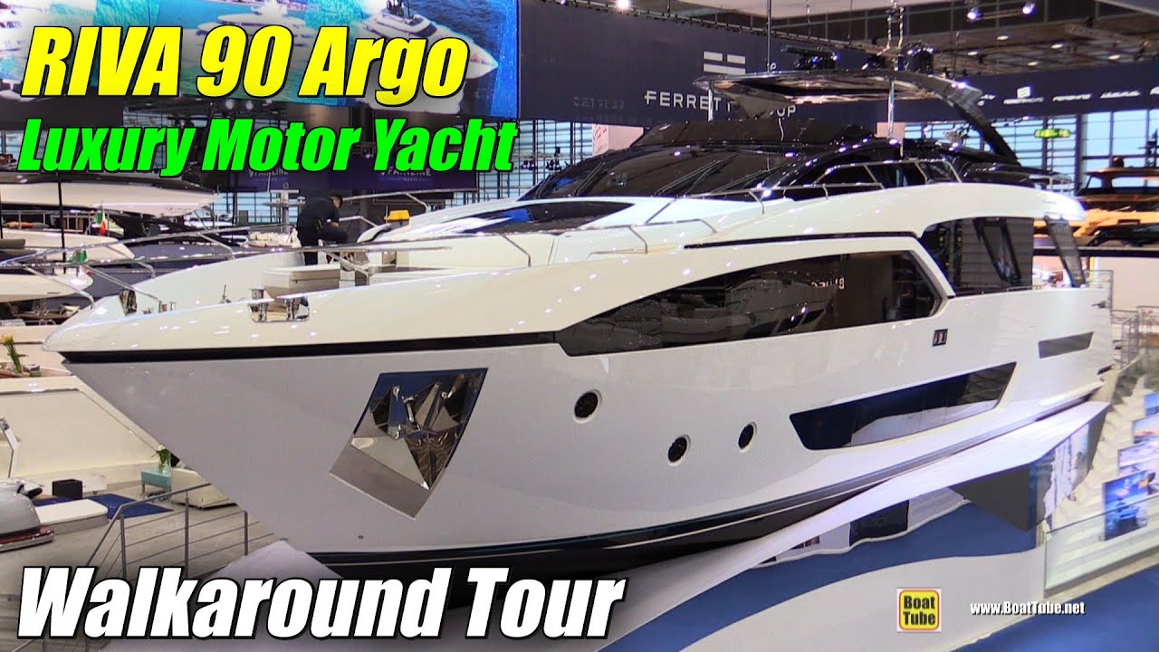 2020 Riva 90 Argo Luxury Motor Yacht - Walkaround Tour - 2020 Boot Dusseldorf