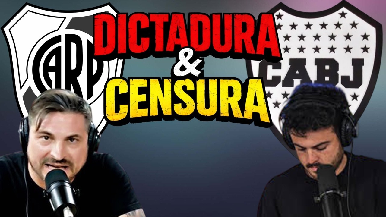 DICTADURA & CENSURA 🚫 RIVER y BOCA Castigan a los que NO se Alinean