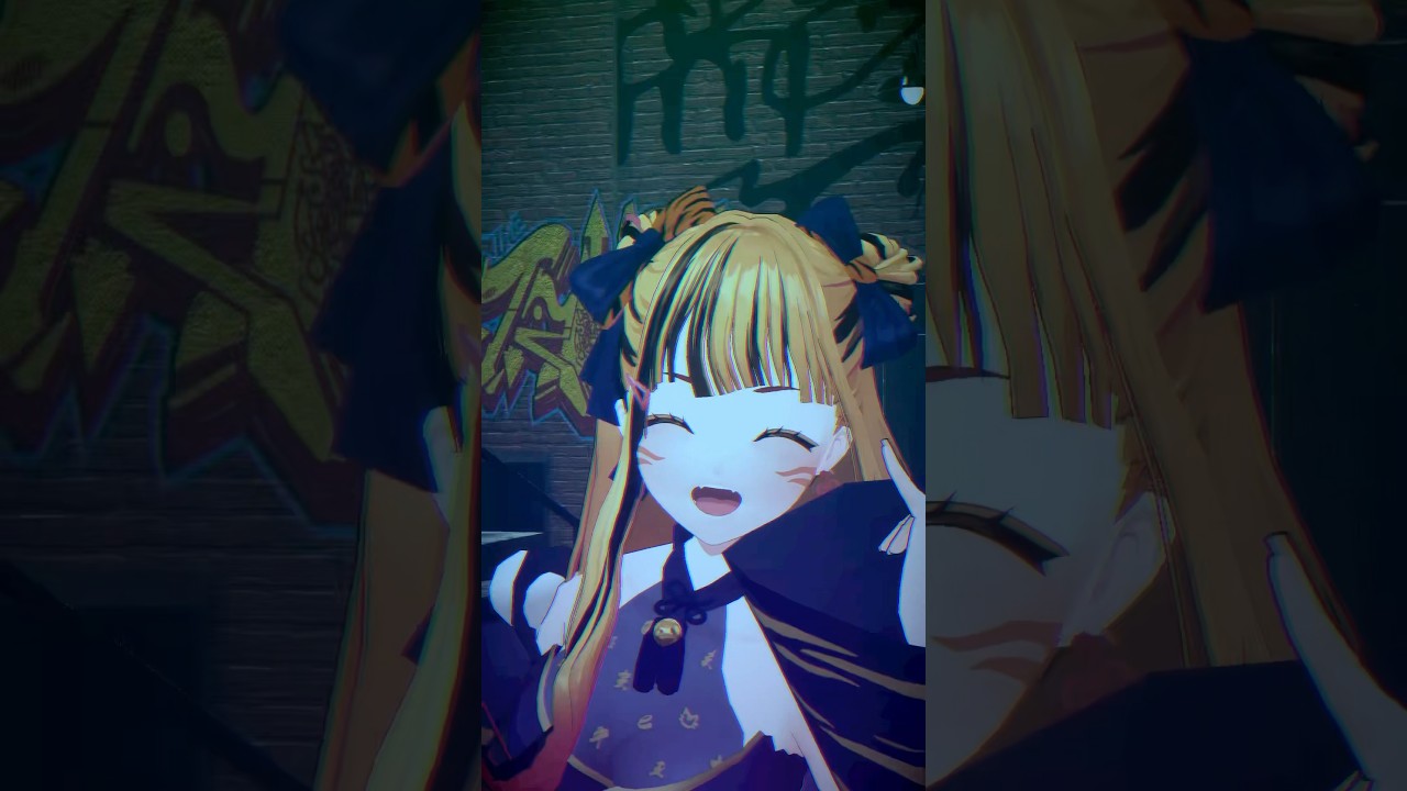 いえ〜い🤘😎🤘 #VARK #varkshorts #夢瞳カナウ #vtuber  #2025shorts #live #3d #ブイチューバー  #かわいい #japan