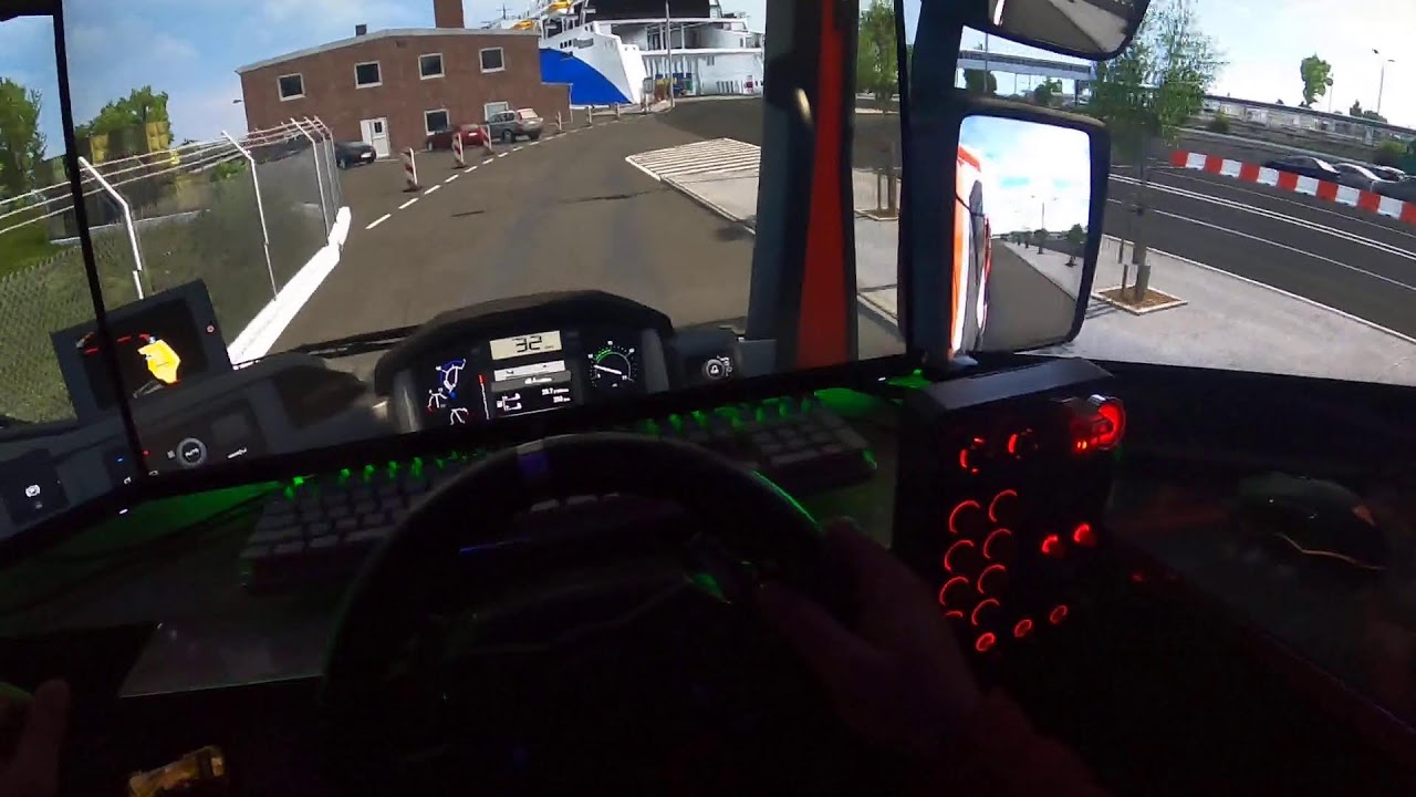 Relaxing ETS2 Deliveries on Triple Screens | Realistic Long-Haul Trucking Gameplay