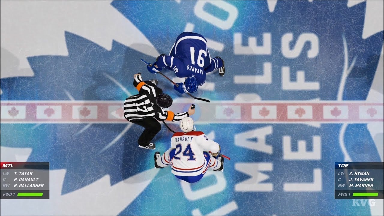 NHL 20 - Toronto Maple Leafs vs Montreal Canadiens - Gameplay (PS4 HD) [1080p60FPS]