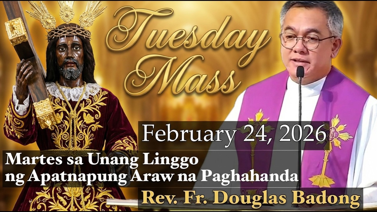 Quiapo Church Live Mass Today | February 24, 2026 | Rev. Fr. Douglas Badong