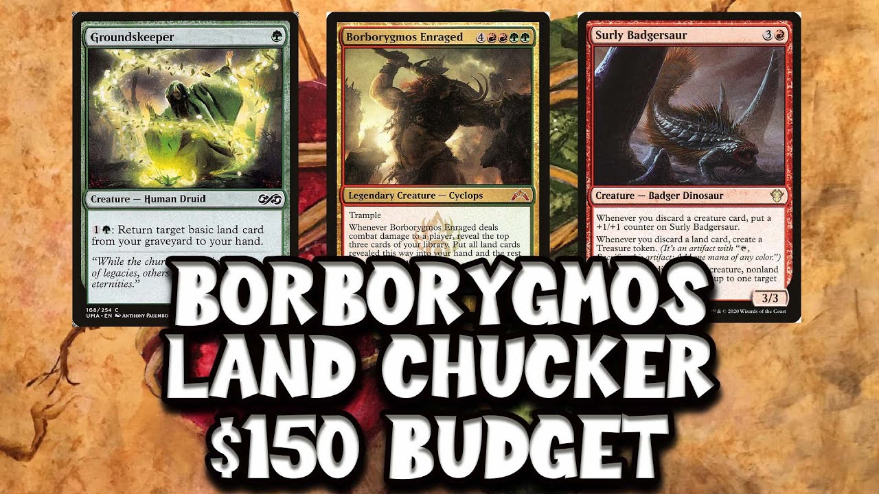 BORBORYGMOS ENRAGED EDH DECK TECH - RAVNICA REMASTERED
