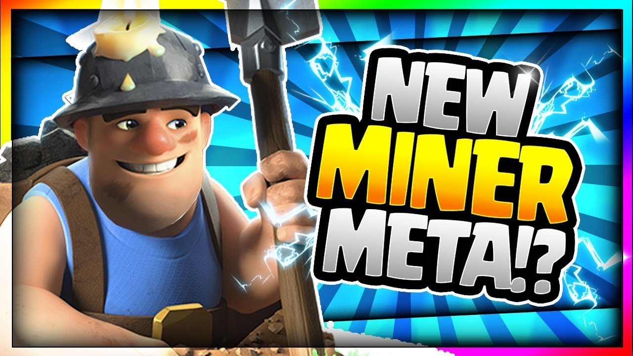 INSANE NEW MINER META!! Best Miner Deck after Update!? Clash Royale Miner Deck