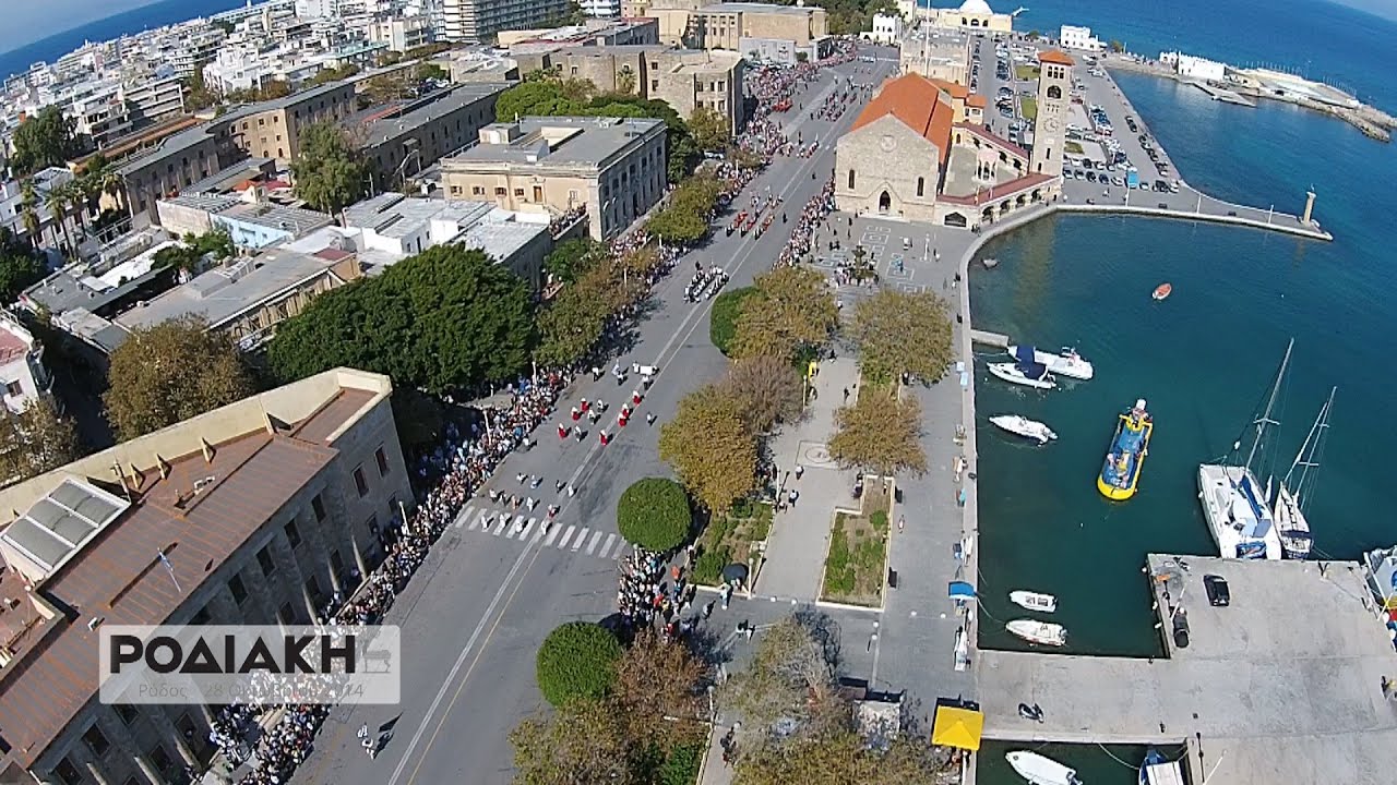 Ρόδος: Υπέροχο βίντεο απο ψηλά. Drone - Rhodes - 2014