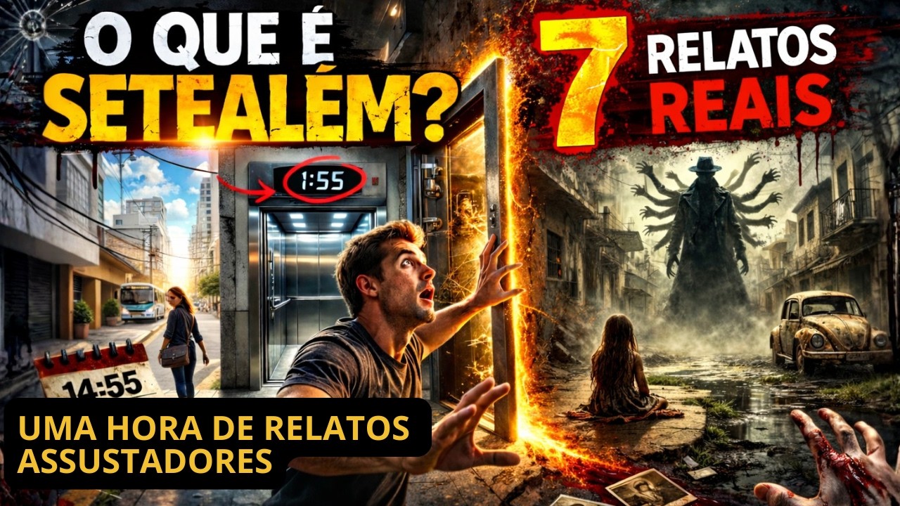 O QUE &Eacute; SETE AL&Eacute;M? 7 Relatos REAIS de quem atravessou o portal (Sete Al&eacute;m o que &eacute;)