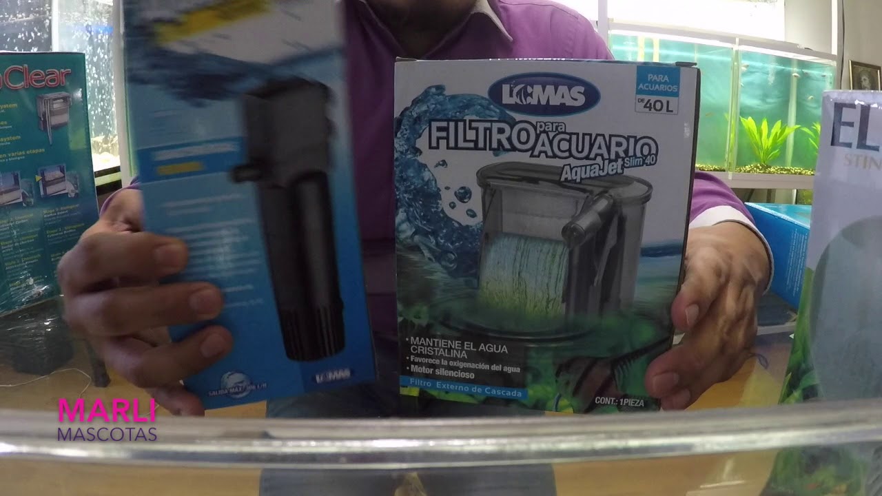 Cuando Utilizar Cabeza de Poder, Cascada, Filtro interno, o Canister