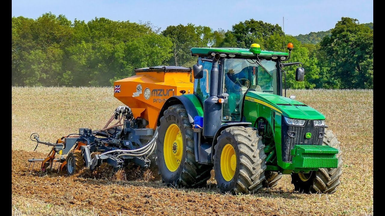 MZURI Slovakia MZURI PRO-TIL4T   JOHN DEERE 8320R Kongskilde Wing Jet