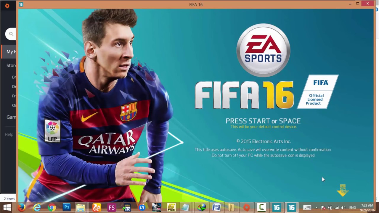 شرح بالتفصيل لطريقة تحميل وتشغيل لعبة فيفا 2016 الكاملة تحميل تورنت وعادي odae