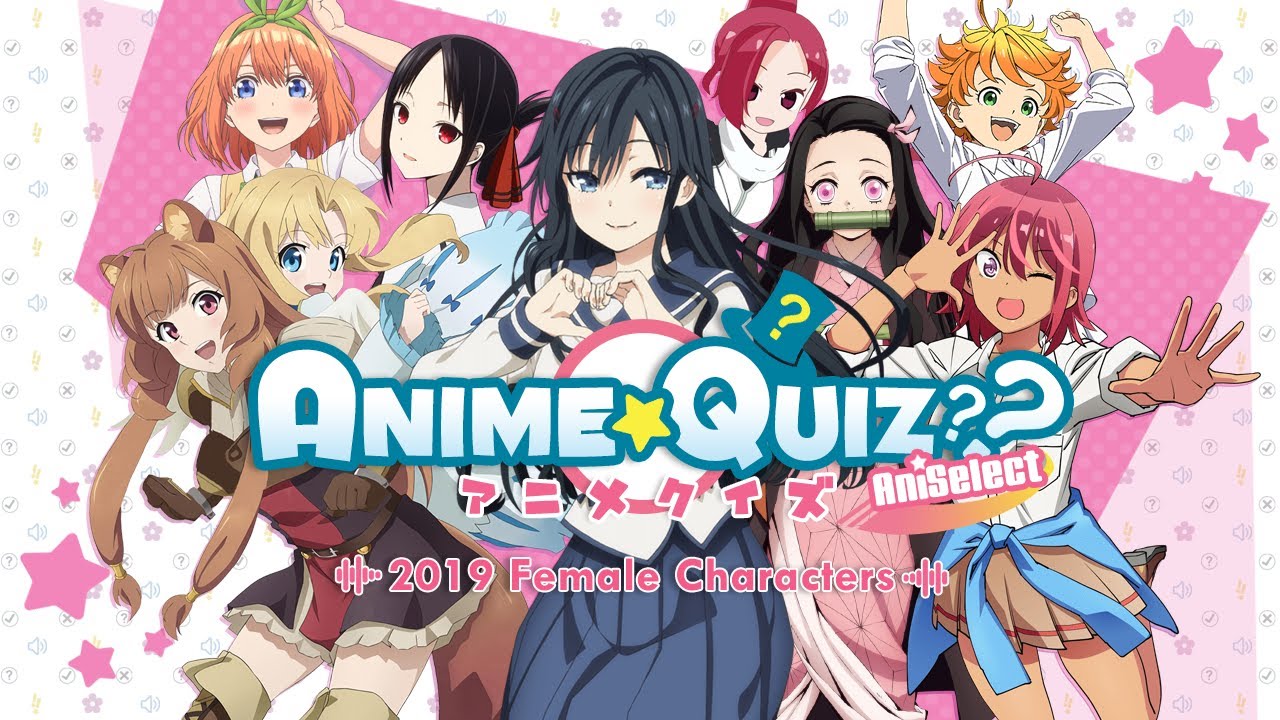 【Quiz】2019 Anime Girls Silhouette Quiz Vol. 1 | Guess the Anime by Silhouette?