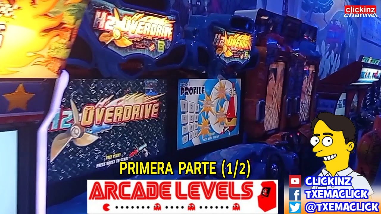 WOW! Salón Recreativo ARCADE LEVELS con Juegos y Máquinas Recreativas Exclusivas ZARAGOZA, PARTE 1/2