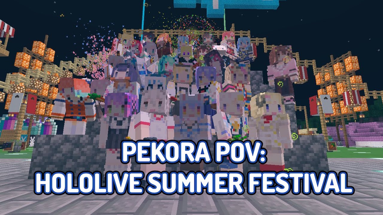 (Usada Pekora POV) Hololive summer festival highlights