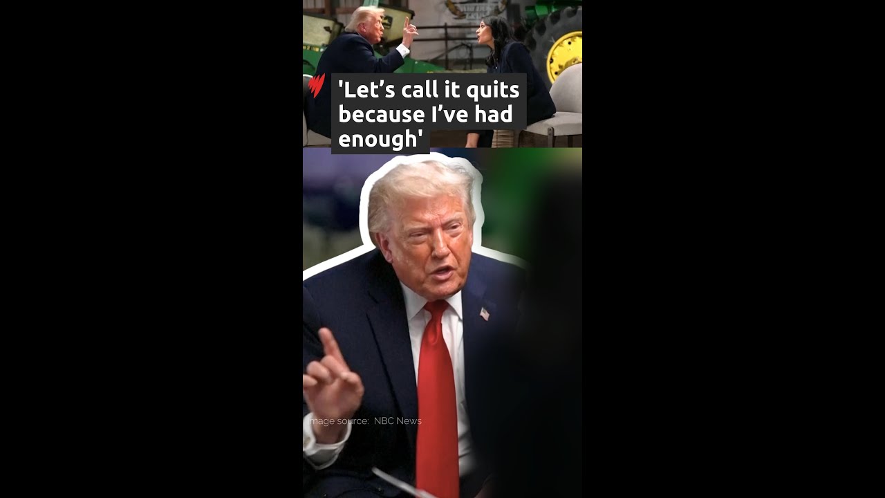 Trump storms out of interview after election rigging claims question