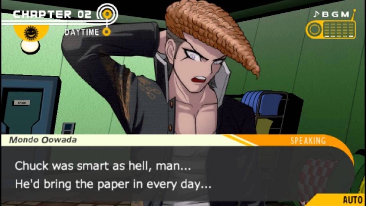 Dangan Ronpa Oowada's Free-Time Events