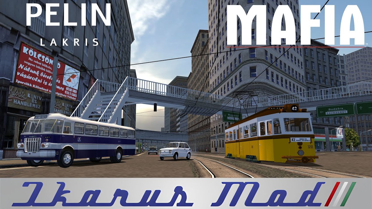 Letsplay 437 | Mafia - Ikarus Mod 3.0 | linka 15 - Ikarus 620