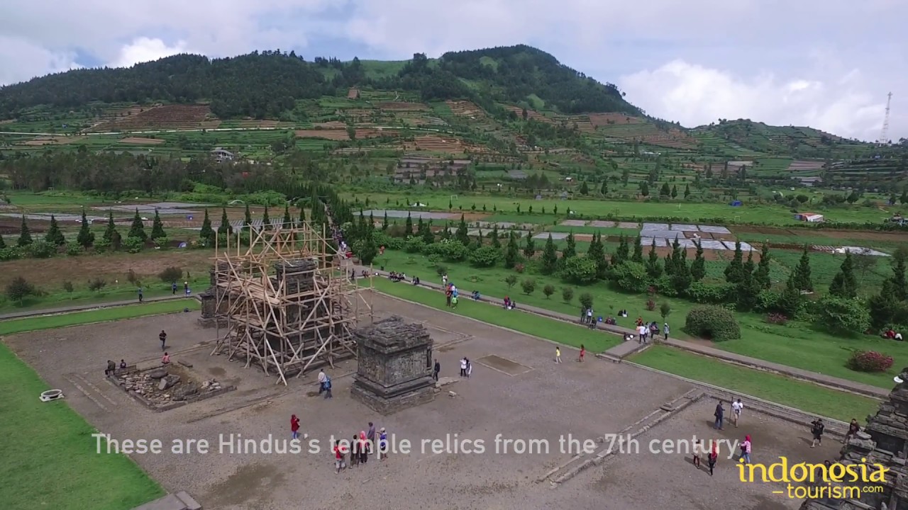 The Oldest Hindu Temple of  Dieng Plateau Settled in Central Java