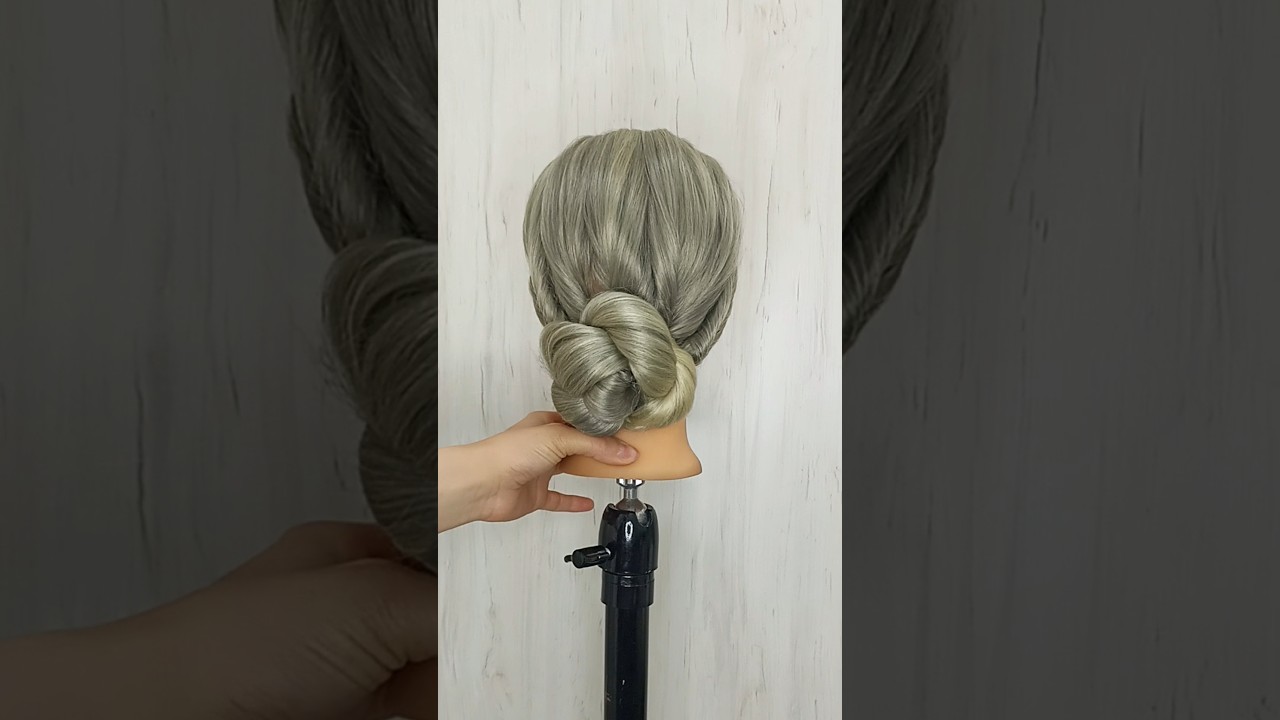 Stunning Braided Bun Tutorial 