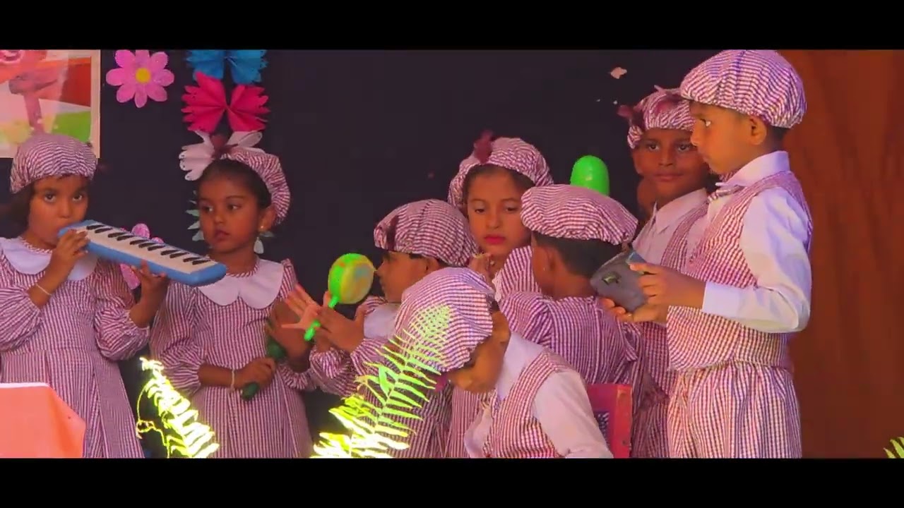 බටහිර තූර්‍ය වාදන කණ්ඩායම Sri Sugatharama PreSchool - Mathawa Nursery kids performing Western Band