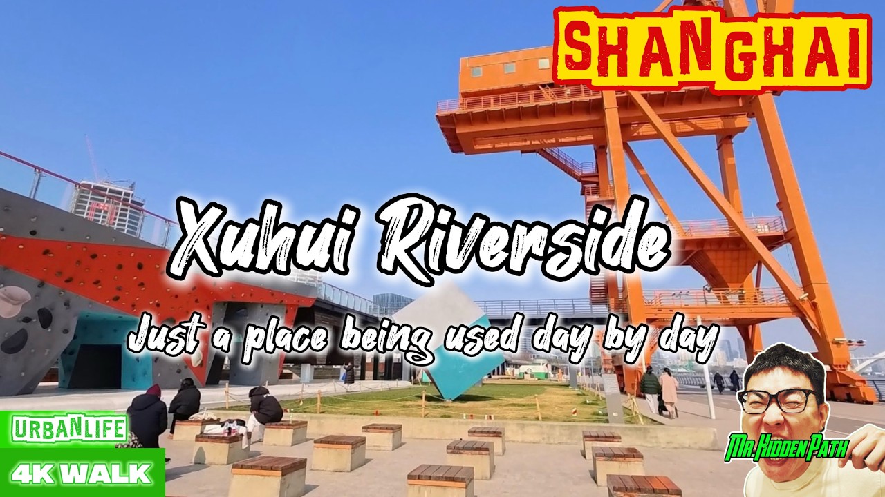 🇨🇳Walking Along Xuhui BinJiang Riverside 4K | Everyday Shanghai🇨🇳