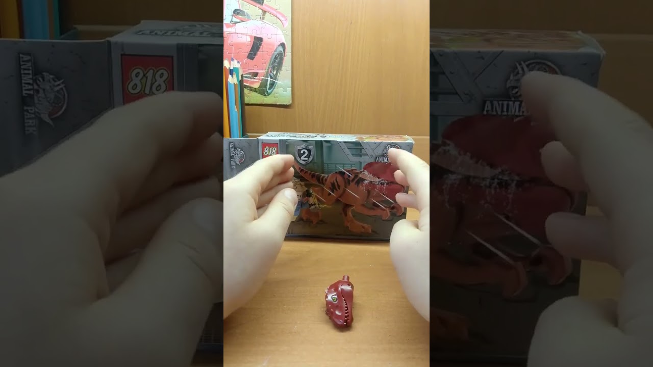Собираю Лего индоминуса!!!