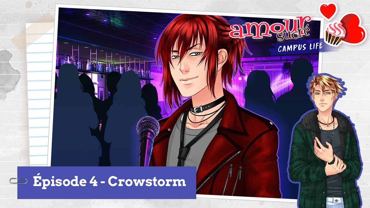 🎓 「Amour Sucré : Campus Life」 Épisode 4 : Crowstorm [Nathaniel]