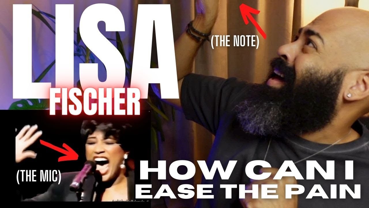 LISA FISCHER - HOW CAN I EASE THE PAIN (LIVE) - REACTION
