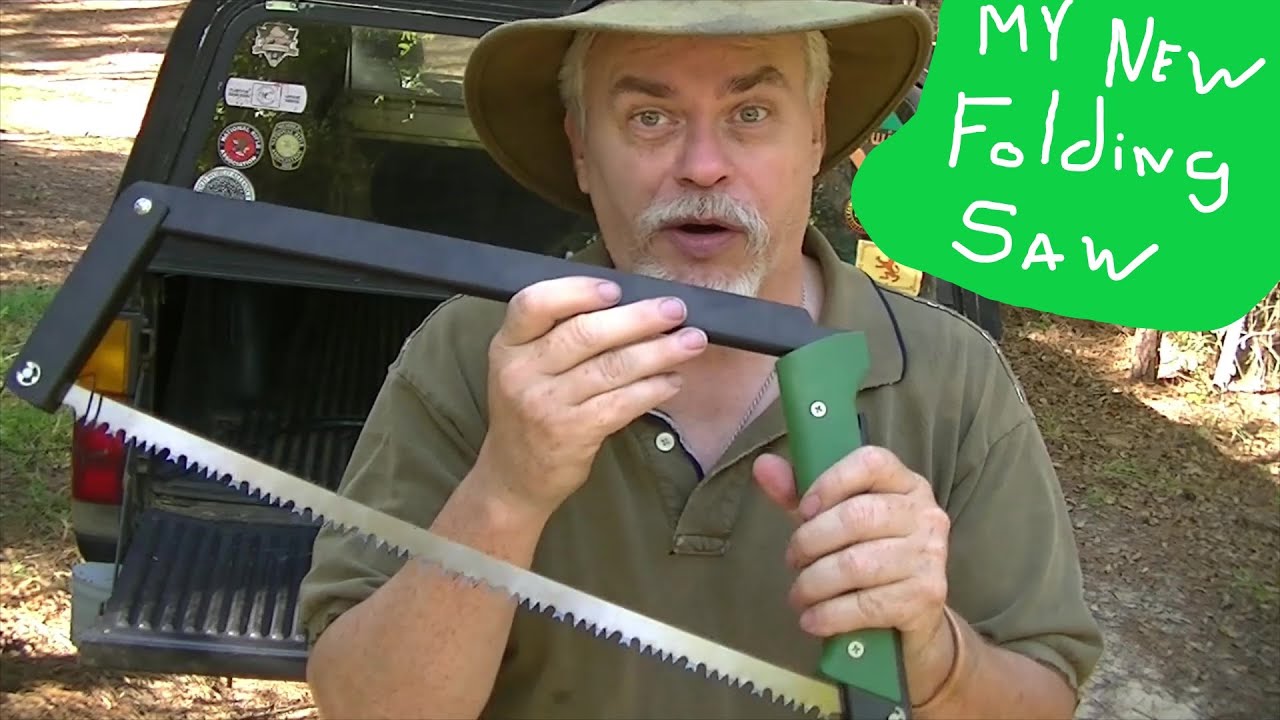 my new folding saw