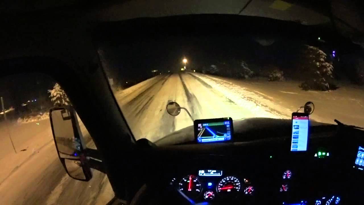 2625 Time to call it quits, winter truck driving