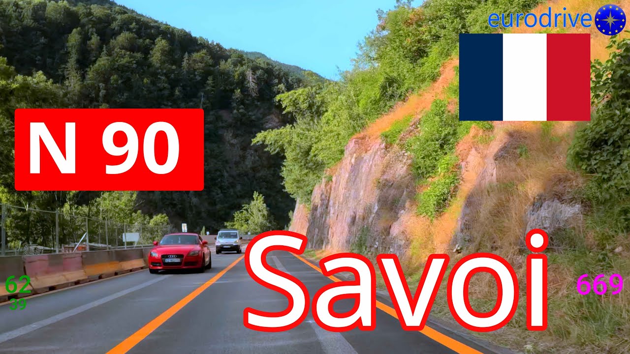 France 🇫🇷 🇪🇺 de Bourg-Saint-Maurice à l'A 430 (Albertville)
