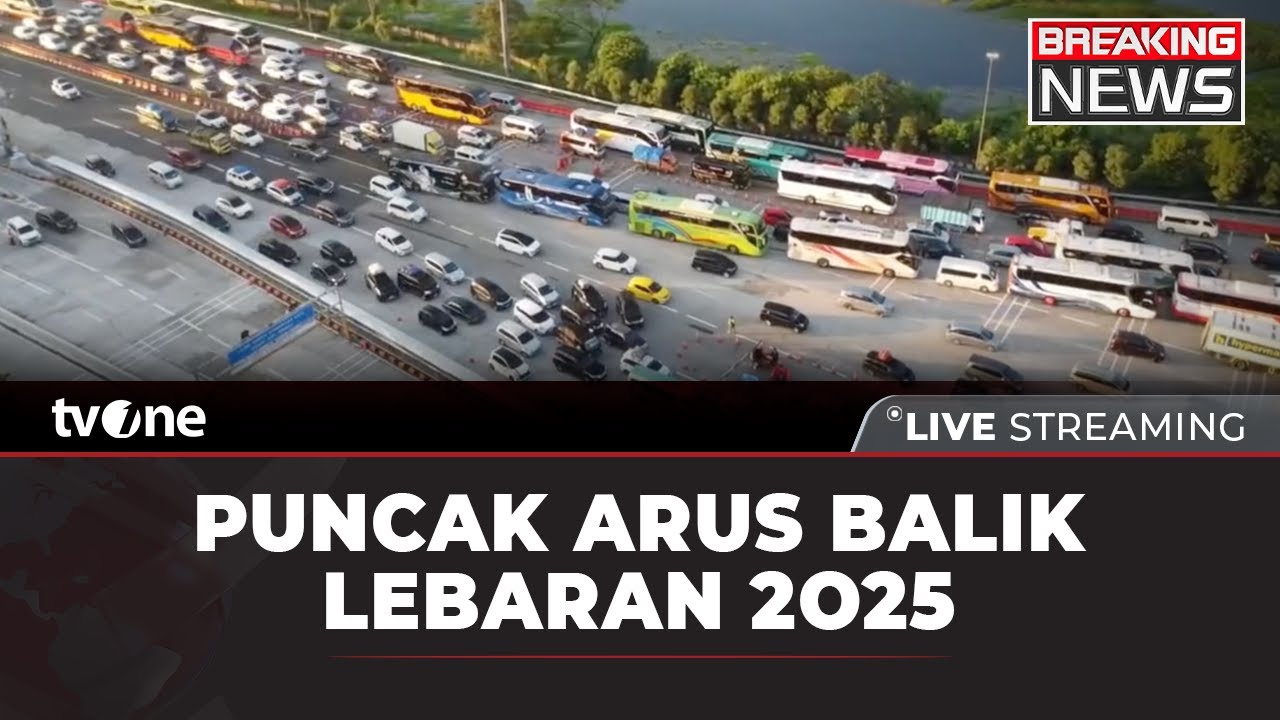 [BREAKING NEWS] Puncak Arus Balik Lebaran 2025 | tvOne