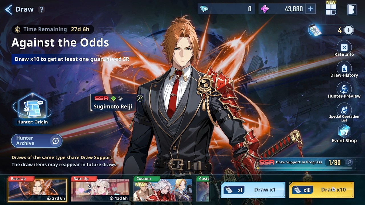Gacha Sugimoto Reiji | Solo Leveling Arise