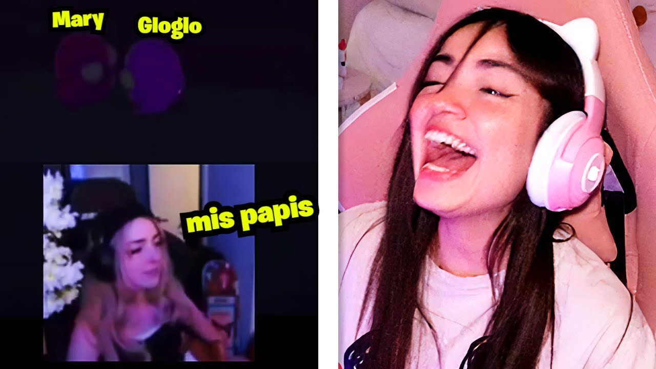 MARY REACCIONA A SYLVEE NOVELERA CON GLOGLO Y ELLA XD